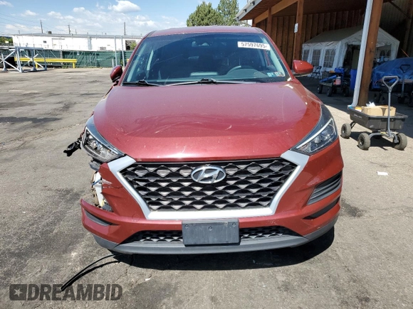 2020 Hyundai Tucson SE z VIN KM8J2CA44LU237651, wystawiony jako Copart lot #57597695 z przebiegiem 46 298 mil mil oraz Czysty tytuł • Clean title. Historia ofert i sprzedaży dostępna na DreamBid. Obrazek 5.