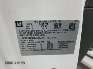 2012 GMC Acadia Denali z VIN 1GKKVTED3CJ169245, wystawiony jako Copart lot #53713225 z przebiegiem 247 521 mil mil oraz Szkoda całkowita • Salvage title. Historia ofert i sprzedaży dostępna na DreamBid. Obrazek 13.