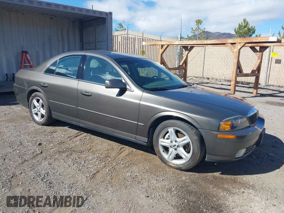 2002 Lincoln LS w/Base Pkg with VIN 1LNHM87A02Y706583, listed as a IAAI auction lot 41809363 with 131,313 mi miles. Bid and sale history available at carsss.com. Image 1.