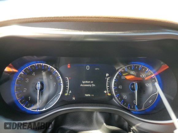 2020 Chrysler Pacifica Limited with VIN 2C4RC1GG8LR116368, listed as a Copart auction lot 61399525 with 78,896 mi miles and Non repairable. Bid and sale history available at DreamBid. Image 9.