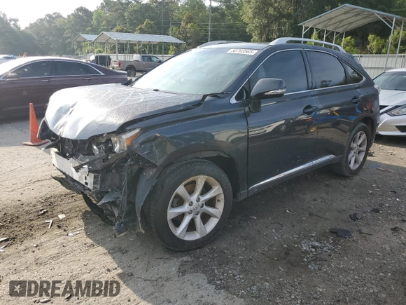 2011 Lexus RX 350 with VIN 2T2ZK1BA8BC064725, listed as a Copart auction lot 58763565 with Not provided miles and Salvage title. Bid and sale history available at DreamBid. Image 1.