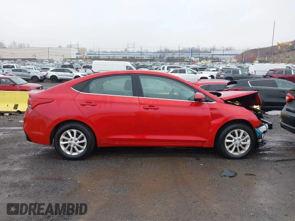 2022 Hyundai Accent SE with VIN 3KPC24A69NE180546, listed as a IAAI auction lot 40977460 with 16,559 mi miles and . Bid and sale history available at carsss.com. Image 13.