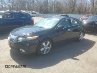 2011 Acura TSX with VIN JH4CU2F60BC010004, listed as a Copart auction lot 49796095 with 213,646 mi miles and Salvage Title. Bid and sale history available at carsss.com. Image 1.