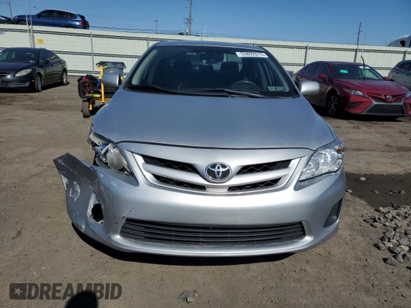 2011 Toyota Corolla L with VIN JTDBU4EEXBJ096841, listed as a Copart auction lot 53802015 with 152,510 mi miles and Salvage Title. Bid and sale history available at carsss.com. Image 5.