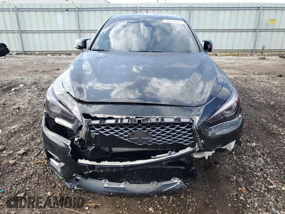 2020 Infiniti Q50 3.0t LUXE with VIN JN1EV7AR8LM256092, listed as a Copart auction lot 50659305 with 96,947 mi miles and Salvage Title. Bid and sale history available at carsss.com. Image 5.