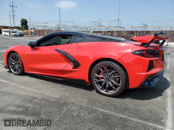 2023 Chevrolet Corvette 2LT с VIN 1G1YB2D40P5137371, выставлен на аукционе Copart как лот 60843185 с пробегом 12 125 миль миль и Чистый • Clean title. История ставок и продаж доступна на DreamBid. Изображение 2.