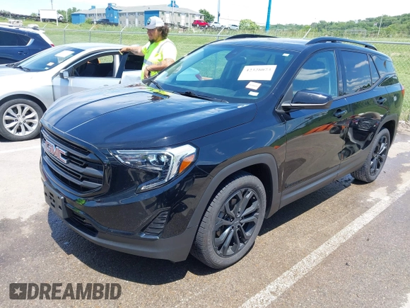 2021 GMC Terrain SLE with VIN 3GKALMEV2ML339430, listed as a IAAI auction lot 42328073 with 63,918 mi miles and . Bid and sale history available at DreamBid. Image 2.