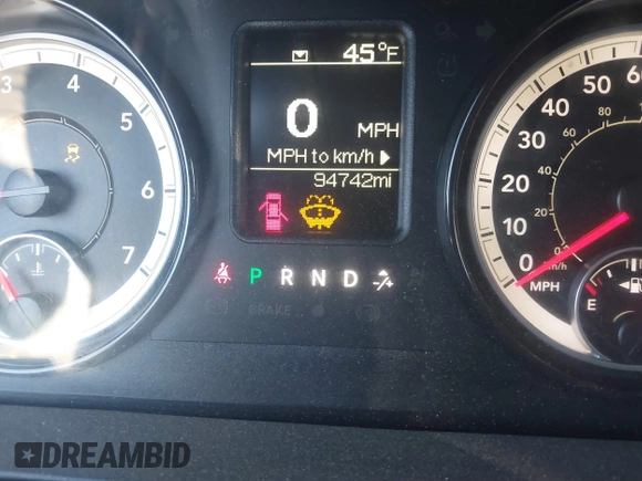 2019 Ram 1500 Classic Tradesman with VIN 1C6RR6FG7KS683916, listed as a IAAI auction lot 41133449 with 94,742 mi miles. Bid and sale history available at carsss.com. Image 15.