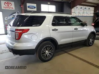 2014 Ford Explorer with VIN 1FM5K8B83EGC27856, listed as a Copart auction lot 53505185 with 193,461 mi miles and Clean Title. Bid and sale history available at carsss.com. Image 3.