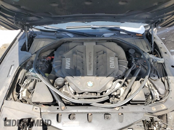 2014 BMW 7 Series ALPINA B7 xDrive with VIN WBAYF8C5XED653245, listed as a Copart auction lot 56010085 with 114,519 mi miles and Salvage title. Bid and sale history available at DreamBid. Image 11.