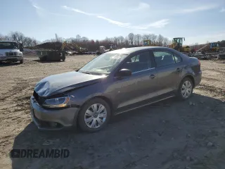 2012 Volkswagen Jetta Sedan S with VIN 3VW2K7AJ7CM382335, listed as a Copart auction lot 51409025 with 131,448 mi miles and Salvage Title. Bid and sale history available at carsss.com. Image 1.