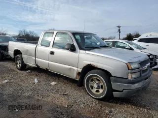 2004 Chevrolet Silverado 1500 Work Truck with VIN 1GCEC19V34E269054, listed as a Copart auction lot 46702815 with 0 mi miles and Clean Title. Bid and sale history available at carsss.com. Image 4.