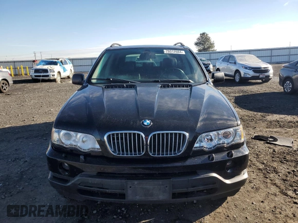 2001 BMW X5 3.0i with VIN WBAFA53591LP25007, listed as a Copart auction lot 79312684 with 229,234 mi miles and Clean Title. Bid and sale history available at carsss.com. Image 5.