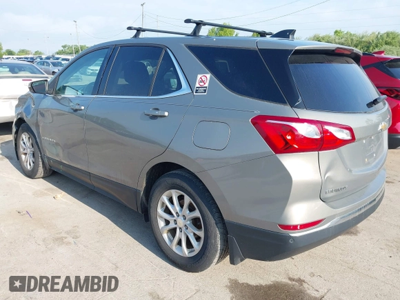 2018 Chevrolet Equinox LT with VIN 3GNAXJEV8JS606836, listed as a IAAI auction lot 42352671 with 139,791 mi miles and . Bid and sale history available at DreamBid. Image 3.