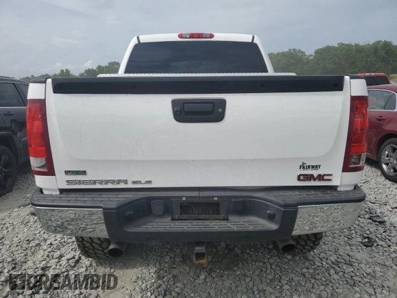 2011 GMC Sierra 1500 SLE with VIN 3GTP1VE01BG308391, listed as a Copart auction lot 53954405 with Not provided miles and Salvage title. Bid and sale history available at DreamBid. Image 6.
