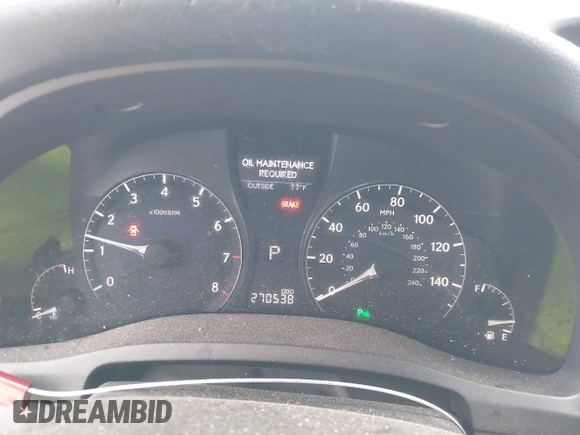 2010 Lexus RX 350 with VIN JTJZK1BA2A2406720, listed as a IAAI auction lot 42115810 with 270,538 mi miles. Bid and sale history available at carsss.com. Image 15.