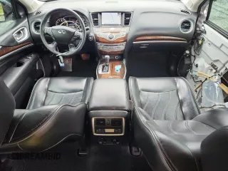 2015 Infiniti QX60 with VIN 5N1AL0MM9FC558652, listed as a Copart auction lot 56962205 with 129,883 mi miles and Salvage title. Bid and sale history available at DreamBid. Image 8.
