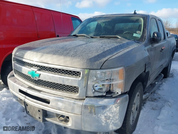 2012 Chevrolet Silverado 1500 LT with VIN 1GCRKSE72CZ199765, listed as a IAAI auction lot 41473863 with 129,626 mi miles. Bid and sale history available at carsss.com. Image 6.