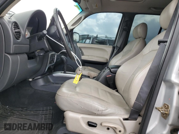 2003 Jeep Liberty Limited with VIN 1J4GK58K33W649265, listed as a Copart auction lot 54264095 with 154,152 mi miles and Salvage title. Bid and sale history available at DreamBid. Image 7.