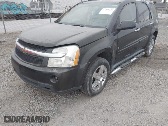 2008 Chevrolet Equinox LTZ with VIN 2CNDL83F286311516, listed as a IAAI auction lot 41761244 with 144,015 mi miles. Bid and sale history available at carsss.com. Image 2.