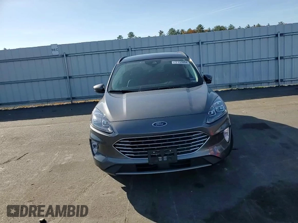 2022 Ford Escape Titanium Plug-In Hybrid with VIN 1FMCU0LZ8NUB74213, listed as a Copart auction lot 77133004 with 18,490 mi miles and Salvage title. Bid and sale history available at DreamBid. Image 12.
