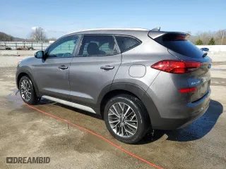 2021 Hyundai Tucson Limited with VIN KM8J33AL3MU316640, listed as a Copart auction lot 51216775 with 34,344 mi miles and Salvage Title. Bid and sale history available at carsss.com. Image 2.