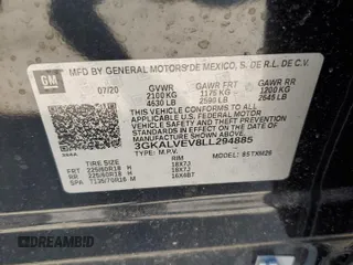 2020 GMC Terrain SLT с VIN 3GKALVEV8LL294885, выставлен на аукционе Copart как лот 63561515 с пробегом 42 316 миль миль и Списание • Salvage title. История ставок и продаж доступна на DreamBid. Изображение 13.