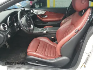 2018 Mercedes-Benz C 43 AMG with VIN WDDWJ6EB6JF650850, listed as a Copart auction lot 52498635 with 122,994 mi miles and Salvage title. Bid and sale history available at DreamBid. Image 7.