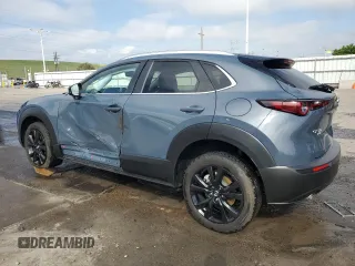 2022 Mazda CX-30 S Carbon Edition z VIN 3MVDMBCLXNM450913, wystawiony jako Copart lot #58537815 z przebiegiem 22 756 mil mil oraz Szkoda całkowita • Salvage title. Historia ofert i sprzedaży dostępna na DreamBid. Obrazek 2.