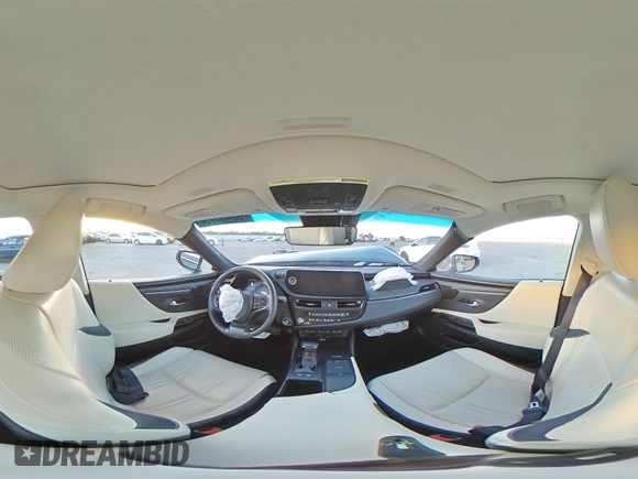 2022 Lexus ES 300h Luxury with VIN 58AEA1C19NU025089, listed as a Copart auction lot 80457754 with 28,552 mi miles and Salvage title. Bid and sale history available at DreamBid. Image 12.