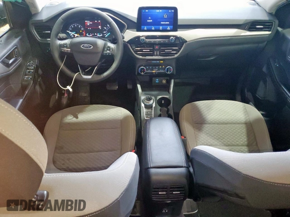 2022 Ford Escape SE with VIN 1FMCU0G64NUB37837, listed as a Copart auction lot 60484885 with 27,861 mi miles and Salvage title. Bid and sale history available at DreamBid. Image 8.