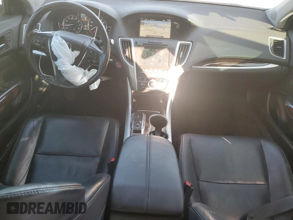2017 Acura TLX V6 w/Technology Pkg with VIN 19UUB3F58HA000531, listed as a Copart auction lot 77251214 with 122,831 mi miles and Salvage title. Bid and sale history available at DreamBid. Image 8.
