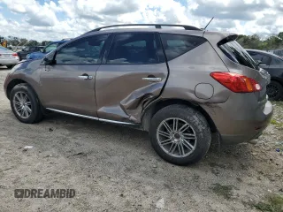 2009 Nissan Murano LE with VIN JN8AZ18W09W143229, listed as a Copart auction lot 69044614 with 193,060 mi miles and Salvage Title. Bid and sale history available at carsss.com. Image 2.
