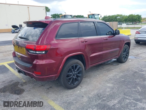 2017 Jeep Grand Cherokee Laredo with VIN 1C4RJFAG3HC701869, listed as a IAAI auction lot 42720101 with 67,311 mi miles and . Bid and sale history available at DreamBid. Image 4.