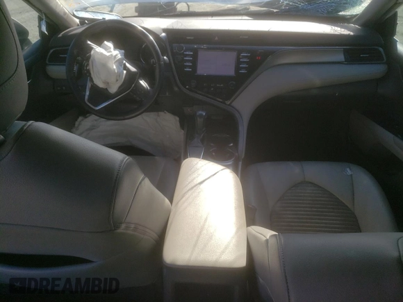 2019 Toyota Camry LE with VIN 4T1B11HK1KU828647, listed as a Copart auction lot 46884115 with 139,609 mi miles and Salvage Title. Bid and sale history available at carsss.com. Image 8.