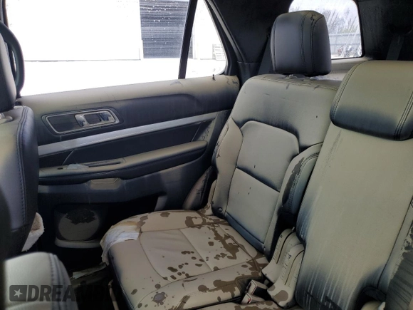 2017 Ford Explorer XLT with VIN 1FM5K8D87HGA74576, listed as a Copart auction lot 52986425 with Not Provided miles and Salvage Title. Bid and sale history available at DreamBid. Image 12.