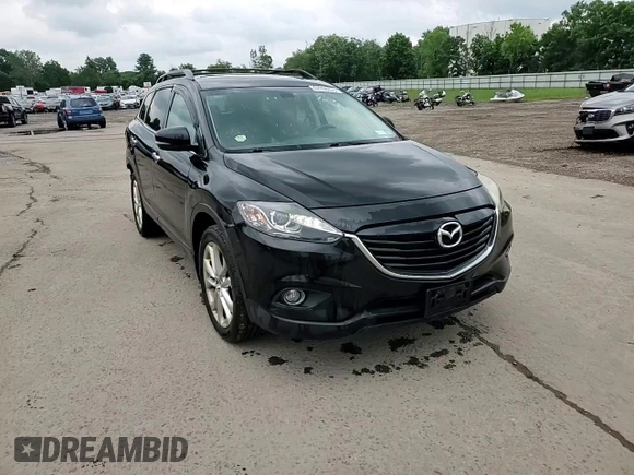 2013 Mazda CX-9 Grand Touring with VIN JM3TB3DV8D0412257, listed as a Copart auction lot 62766335 with 117,345 mi miles and Salvage title. Bid and sale history available at DreamBid. Image 15.
