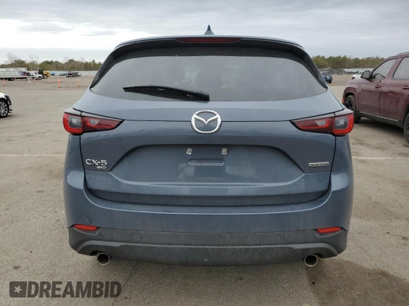 2023 Mazda CX-5 2.5 S Preferred Package with VIN JM3KFBCM1P0211663, listed as a Copart auction lot 47550555 with 40,998 mi miles and Salvage Title. Bid and sale history available at carsss.com. Image 6.