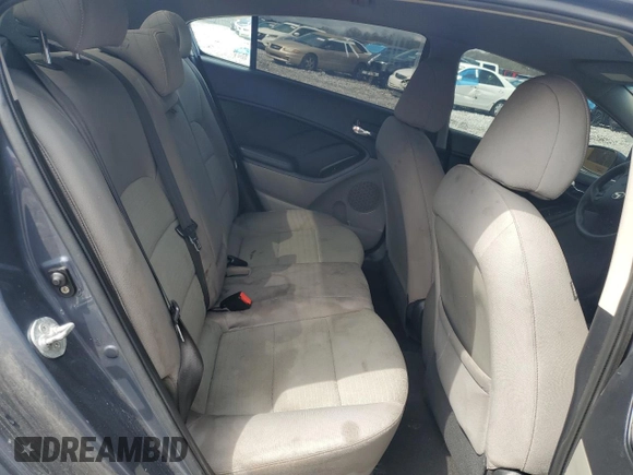 2014 Kia Forte LX with VIN KNAFX4A64E5179652, listed as a Copart auction lot 47817005 with 0 mi miles and Salvage Title. Bid and sale history available at carsss.com. Image 10.
