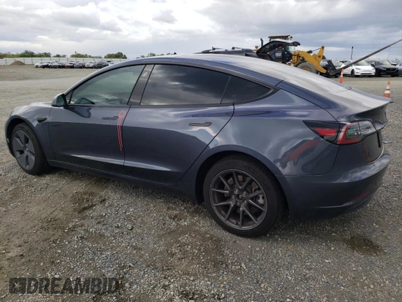 2023 Tesla Model 3 with VIN 5YJ3E1EA7PF395196, listed as a Copart auction lot 51260465 with 41,119 mi miles and Salvage title. Bid and sale history available at DreamBid. Image 2.