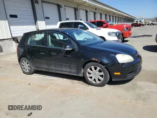 2009 Volkswagen Rabbit S with VIN WVWDA71K89W147409, listed as a Copart auction lot 48460385 with 200,857 mi miles and Salvage Title. Bid and sale history available at carsss.com. Image 4.