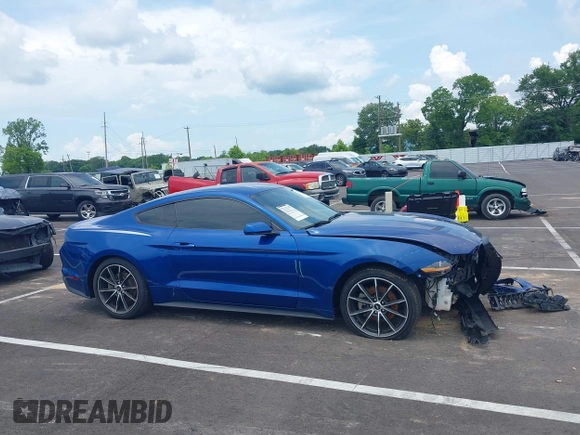 2018 Ford Mustang EcoBoost with VIN 1FA6P8TH7J5135251, listed as a IAAI auction lot 42567327 with 87,458 mi miles and . Bid and sale history available at DreamBid. Image 13.