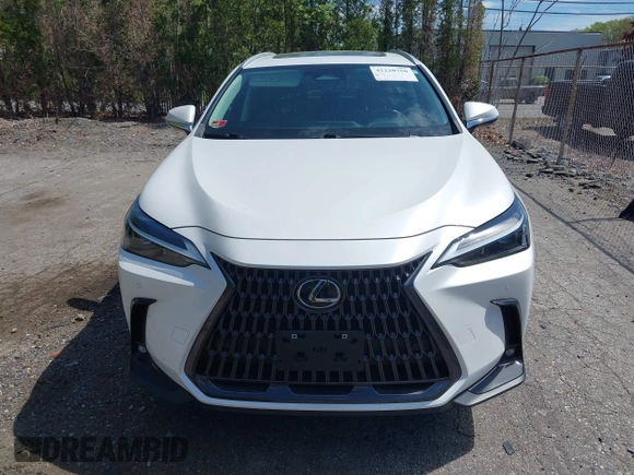 2022 Lexus NX 350 Premium with VIN 2T2GGCEZ1NC002335, listed as a IAAI auction lot 42220750 with 33,891 mi miles and . Bid and sale history available at DreamBid. Image 12.
