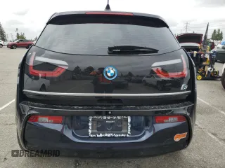 2019 BMW i3 with VIN WBY8P4C57K7E79770, listed as a Copart auction lot 55701535 with 33,344 mi miles and Salvage title. Bid and sale history available at DreamBid. Image 6.