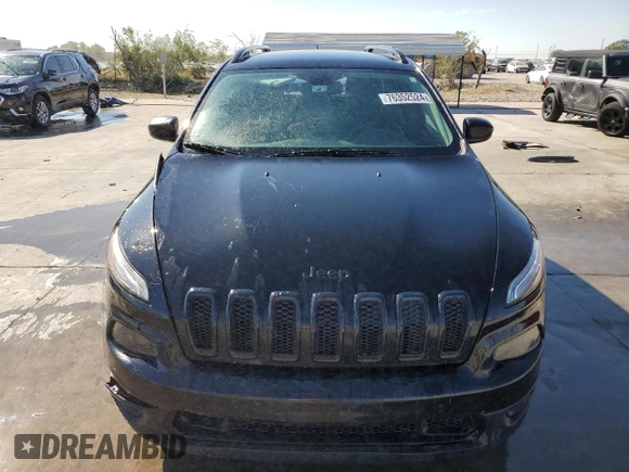 2017 Jeep Cherokee Sport z VIN 1C4PJLAS5HW585812, wystawiony jako Copart lot #76352524 z przebiegiem 110 335 mil mil oraz Szkoda całkowita • Salvage title. Historia ofert i sprzedaży dostępna na DreamBid. Obrazek 5.