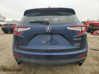 2020 Acura RDX w/Technology Pkg with VIN 5J8TC2H59LL007341, listed as a Copart auction lot 84537674 with 0 mi miles and Salvage Title. Bid and sale history available at carsss.com. Image 6.