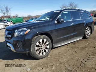 2017 Mercedes-Benz GLS with VIN 4JGDF6EE1HA758051, listed as a Copart auction lot 77735103 with 113,748 mi miles. Bid and sale history available at carsss.com. Image 1.