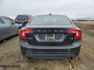 2012 Volvo S60 T5 with VIN YV1622FS7C2140817, listed as a Copart auction lot 89001115 with 97,569 mi miles and Salvage Title. Bid and sale history available at carsss.com. Image 6.