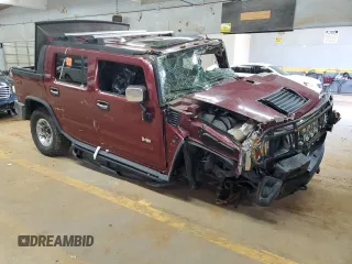 2005 Hummer H2 SUT with VIN 5GRGN22U95H111052, listed as a Copart auction lot 84993604 with 0 mi miles and Salvage Title. Bid and sale history available at carsss.com. Image 4.
