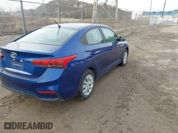 2021 Hyundai Accent SE with VIN 3KPC24A62ME137035, listed as a IAAI auction lot 41689023 with 66,539 mi miles and . Bid and sale history available at DreamBid. Image 4.